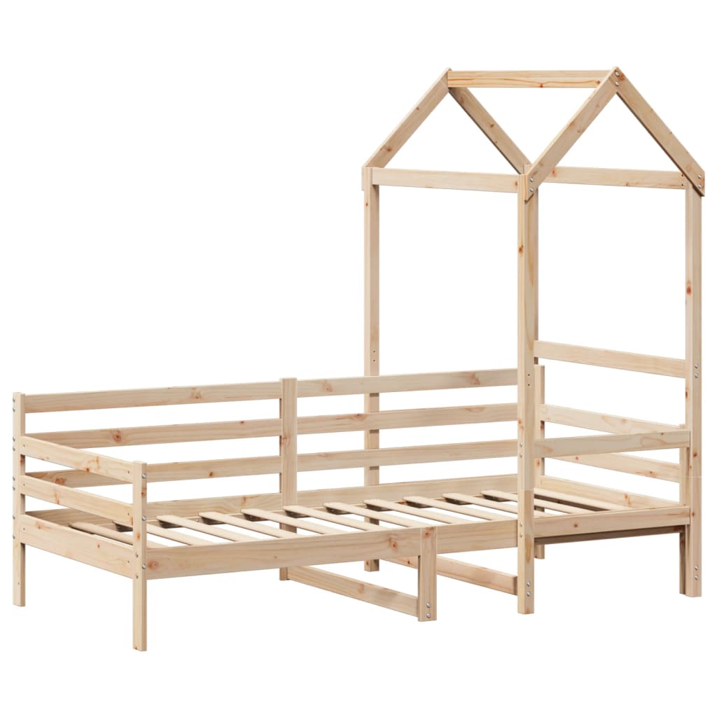 Dagseng med tak 90x200 cm heltre furu
