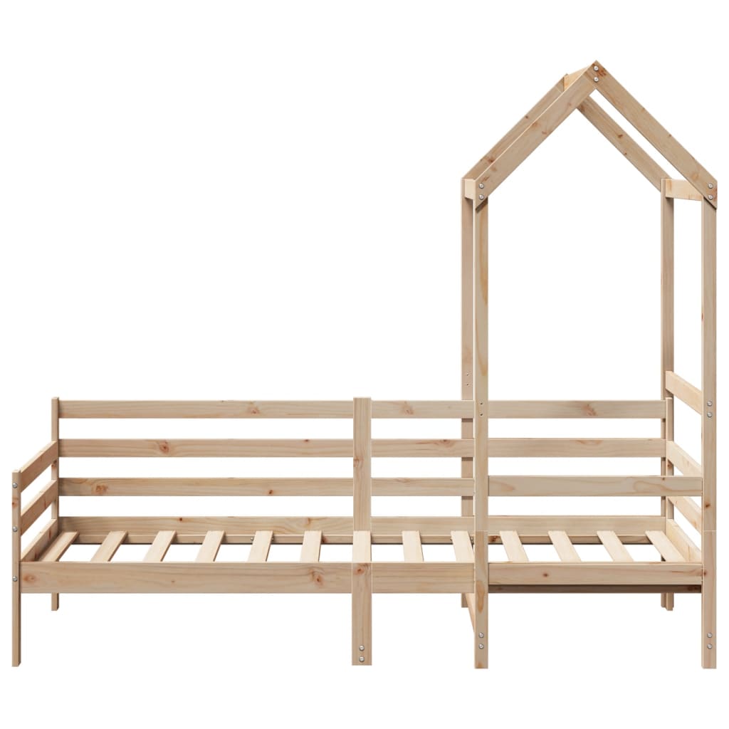 Dagseng med tak 90x200 cm heltre furu