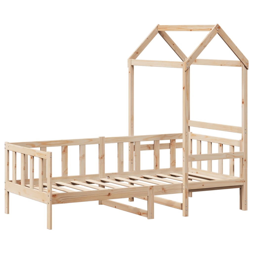 Dagseng med tak 80x200 cm heltre furu