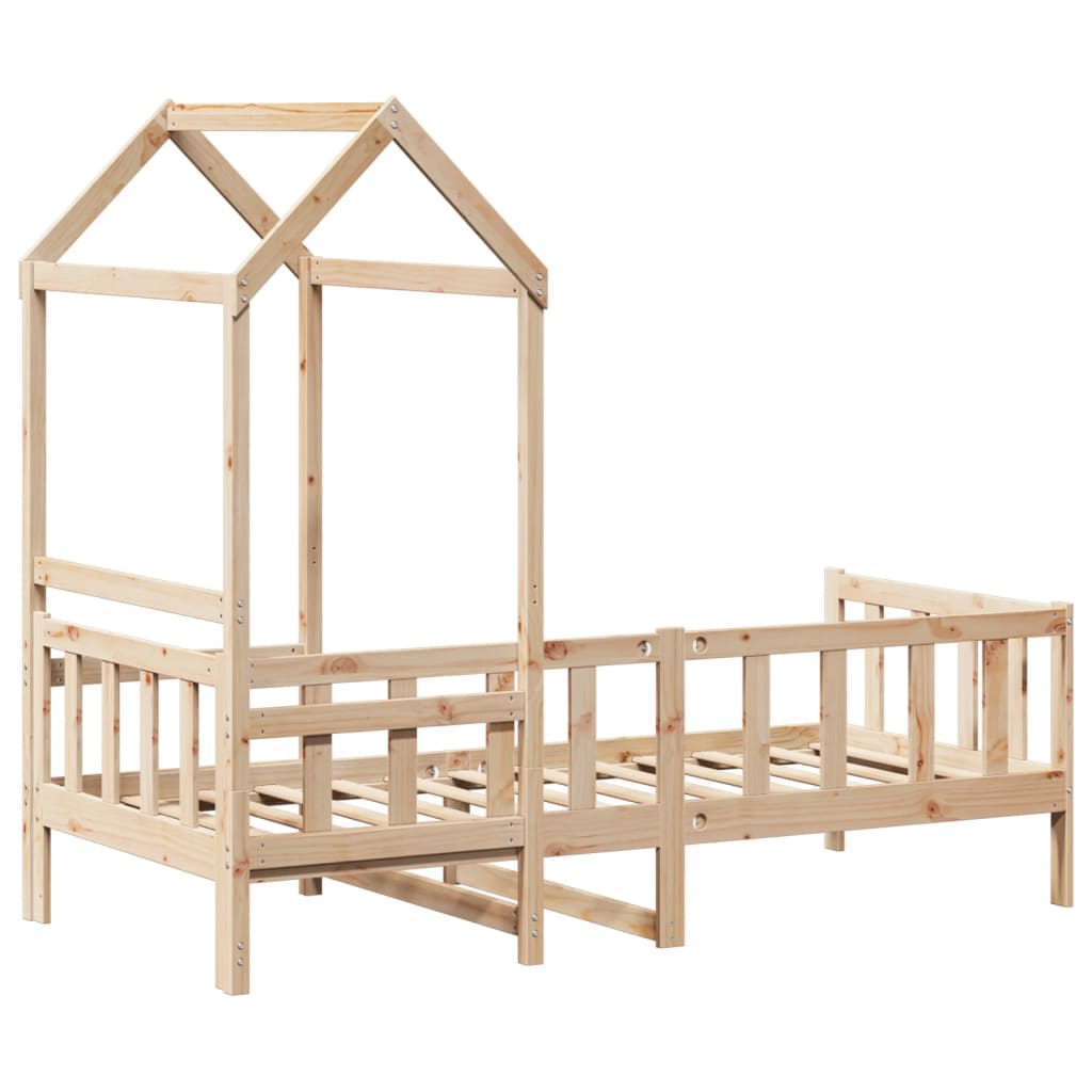 Dagseng med tak 90x190 cm heltre furu