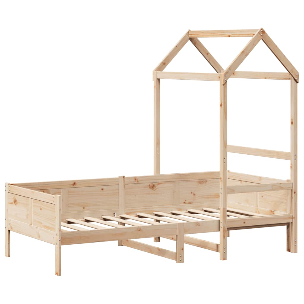 Dagseng med tak 80x200 cm heltre furu