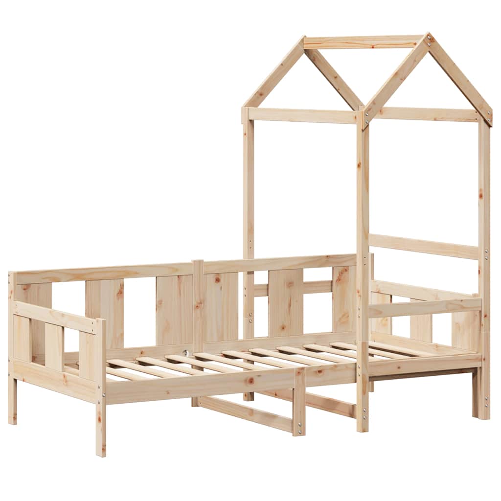 Dagseng med tak 90x190 cm heltre furu