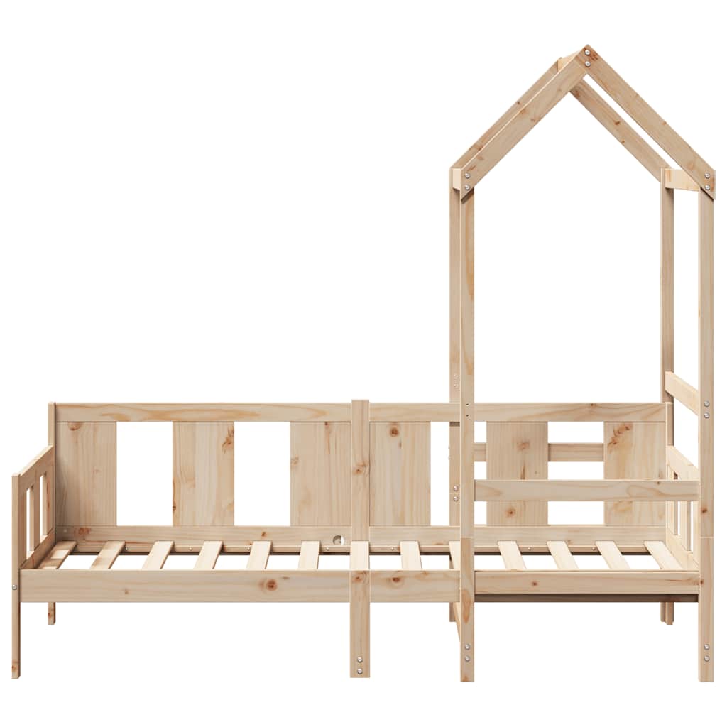 Dagseng med tak 90x190 cm heltre furu