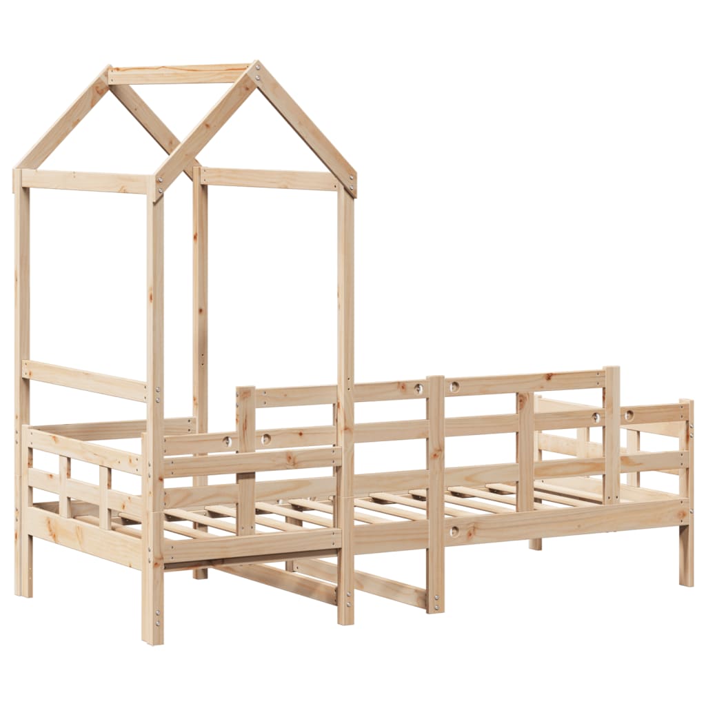 Dagseng med tak 90x200 cm heltre furu