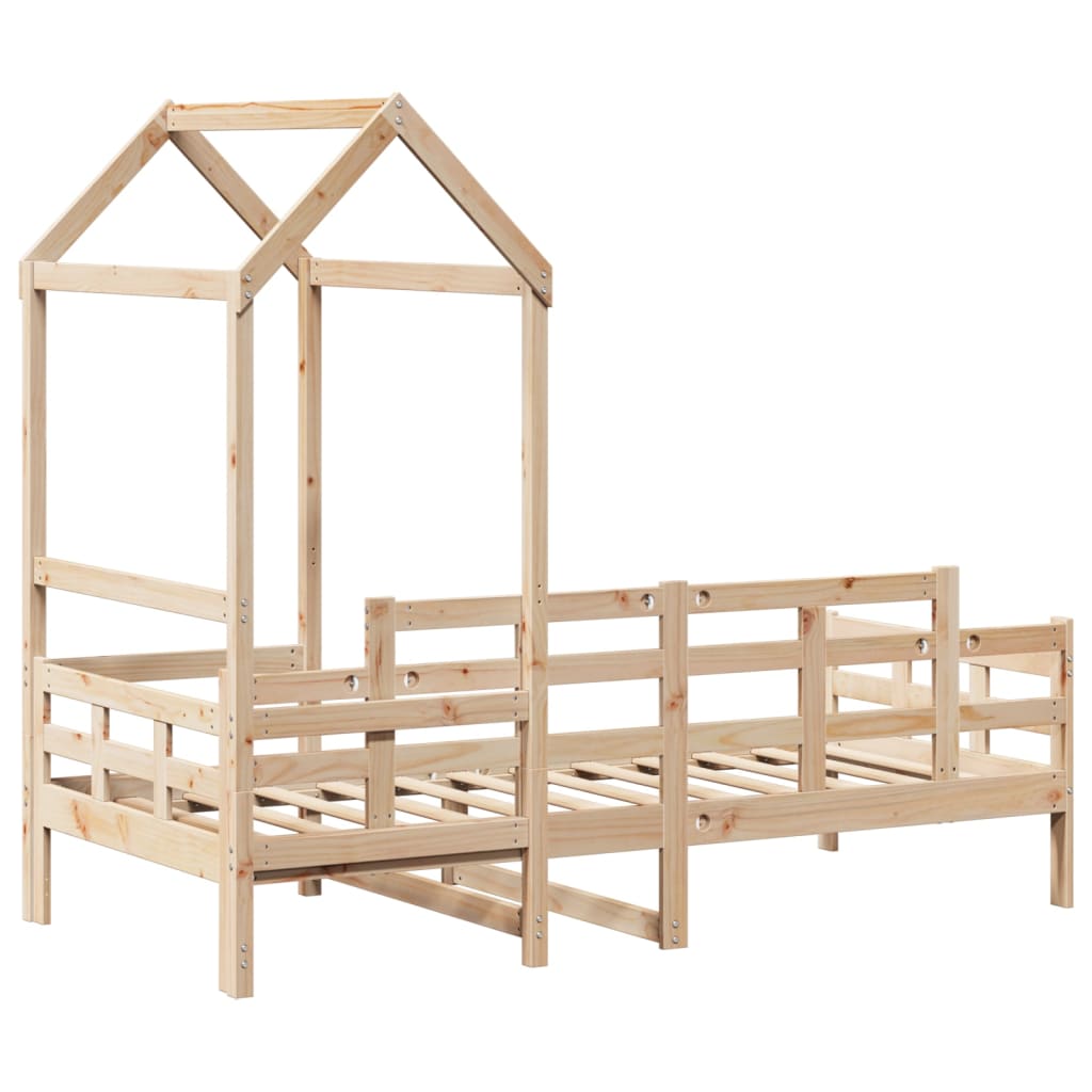 Dagseng med tak 90x190 cm heltre furu