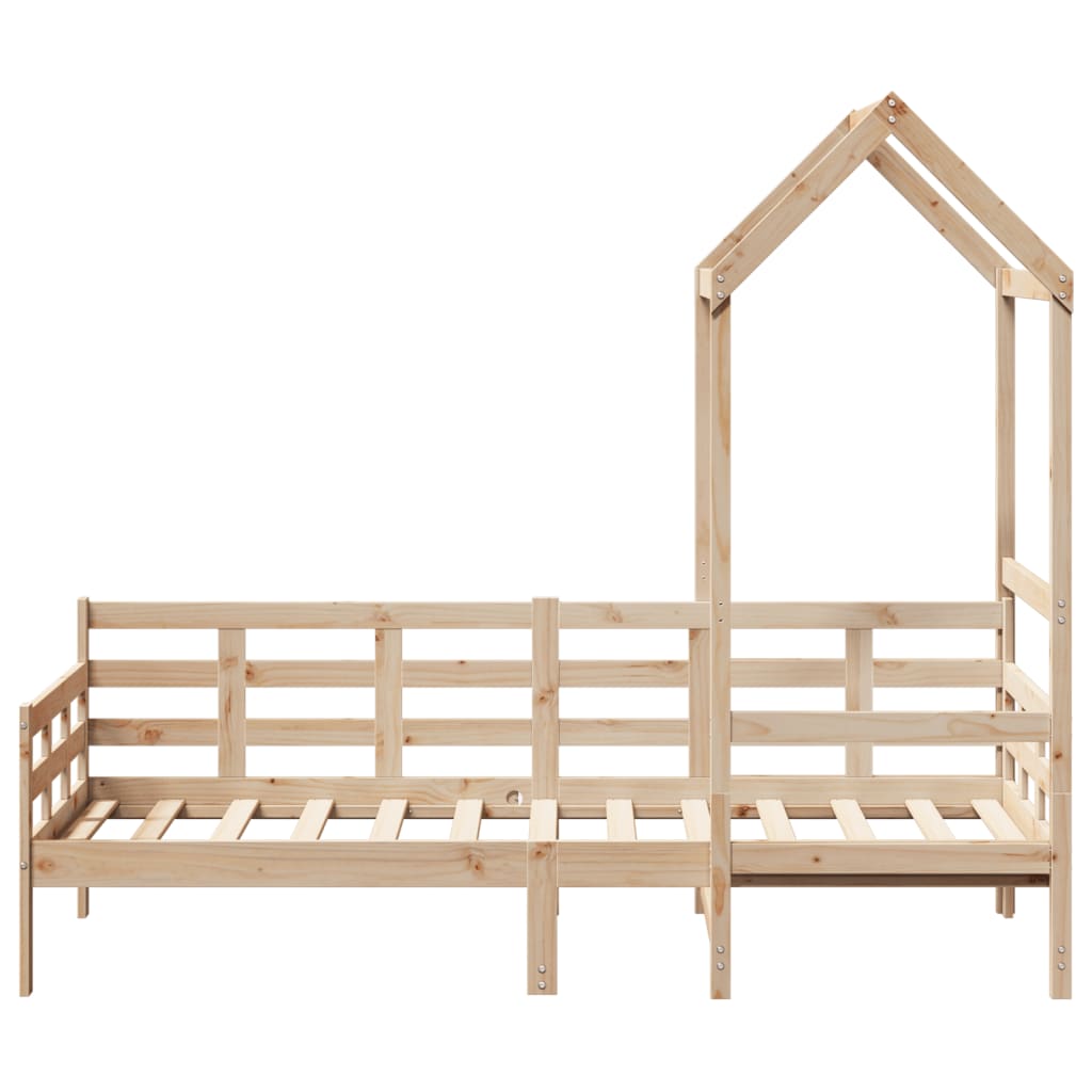 Dagseng med tak 90x200 cm heltre furu