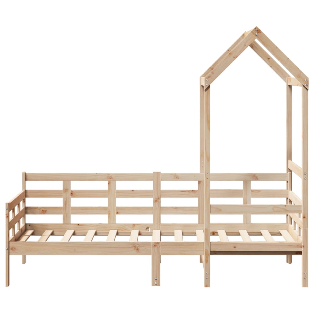 Dagseng med tak 90x190 cm heltre furu