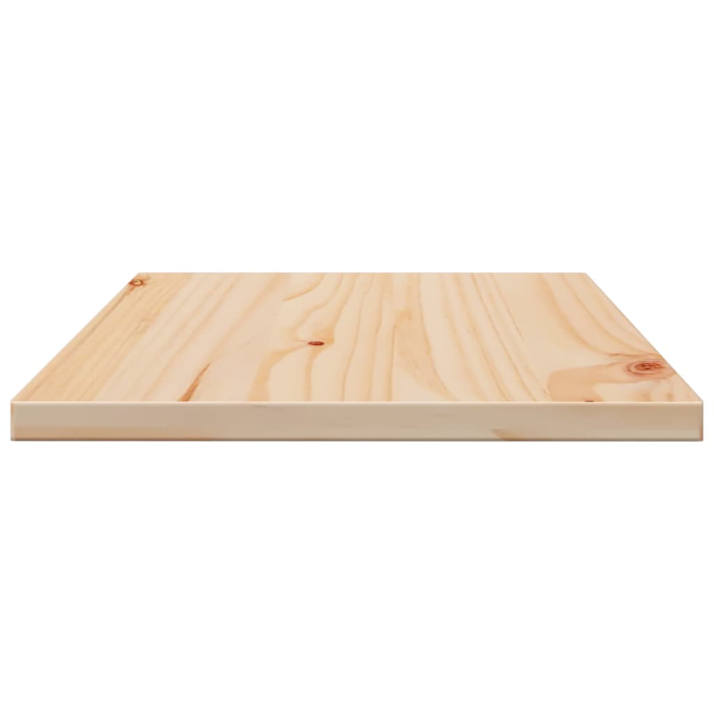Bordplater 2 stk 60x30x1,7 cm rektangulær heltre furu