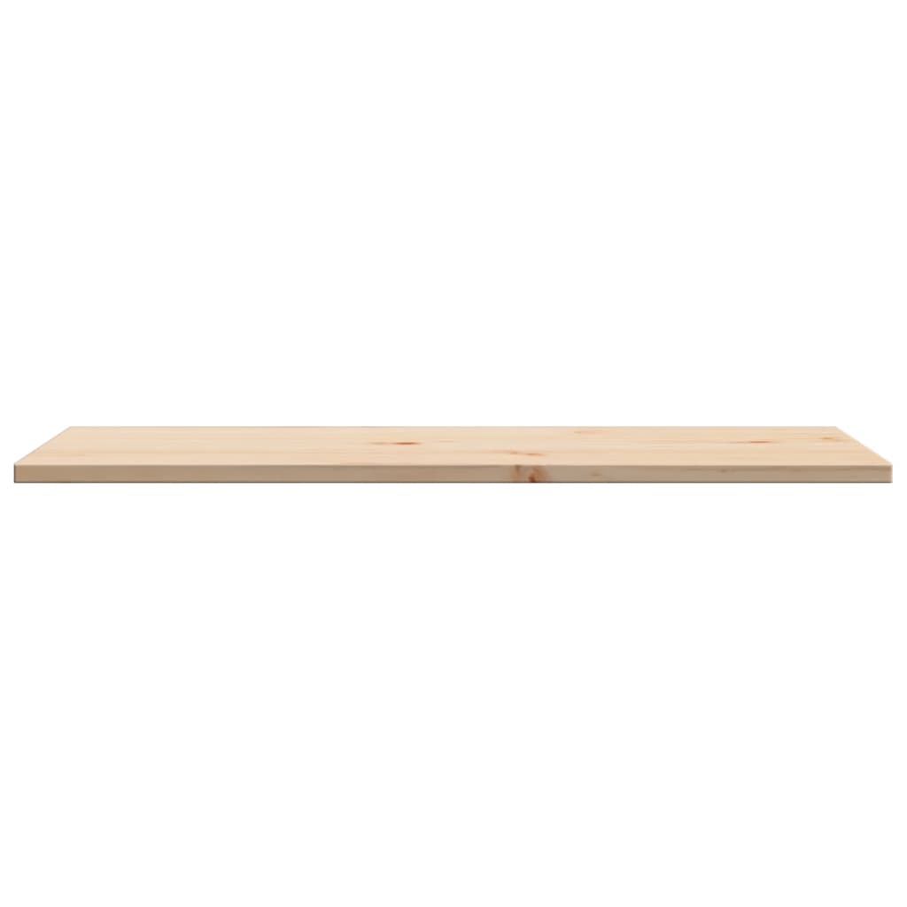Bordplater 2 stk 80x40x1,7 cm rektangulær heltre furu