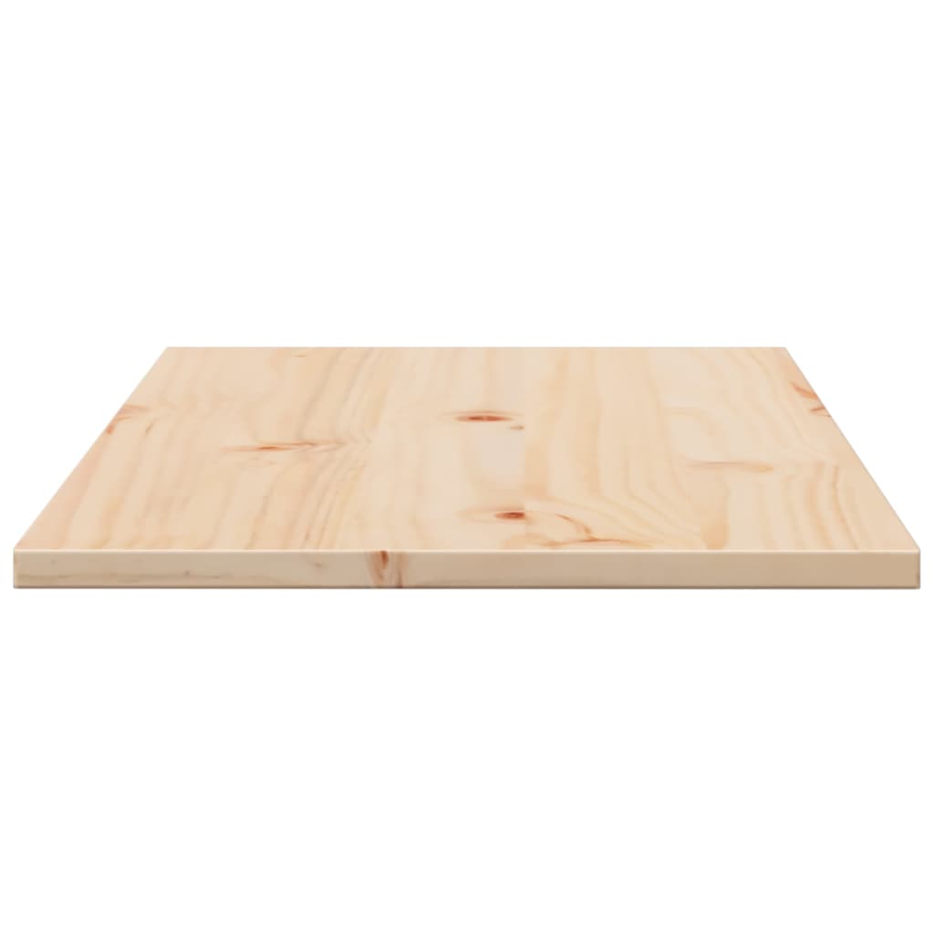 Bordplater 2 stk 80x40x1,7 cm rektangulær heltre furu