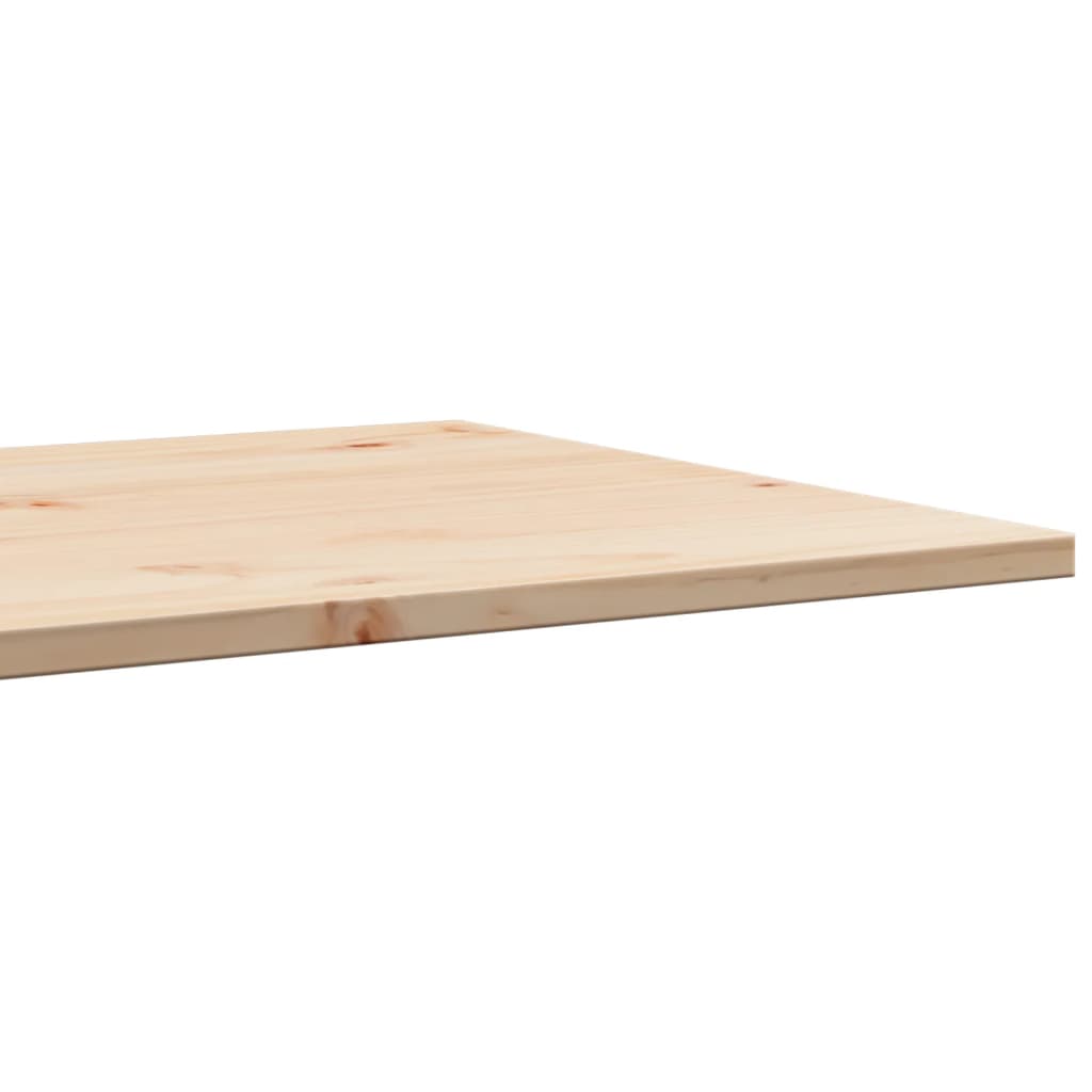 Bordplate 90x40x1,7 cm rektangulær heltre furu