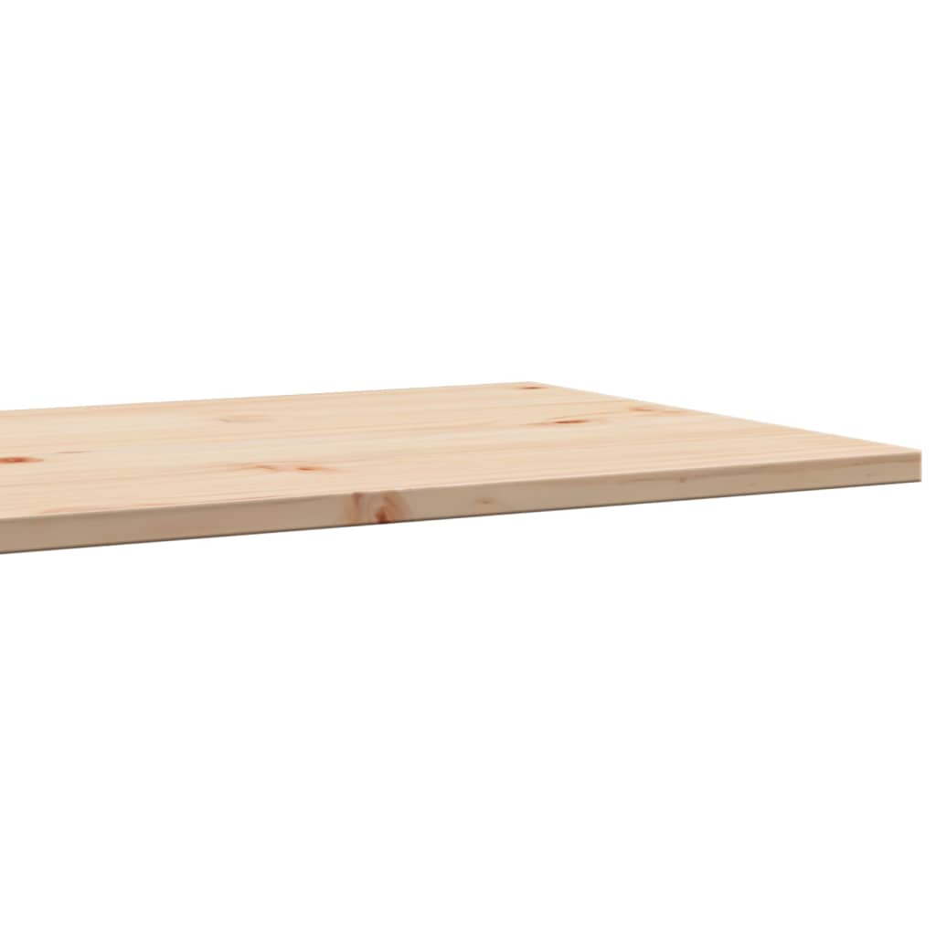 Bordplater 2 stk 90x45x1,7 cm rektangulær heltre furu