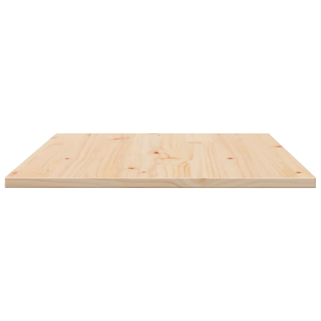 Bordplater 3 stk 80x53x1,7 cm rektangulær heltre furu