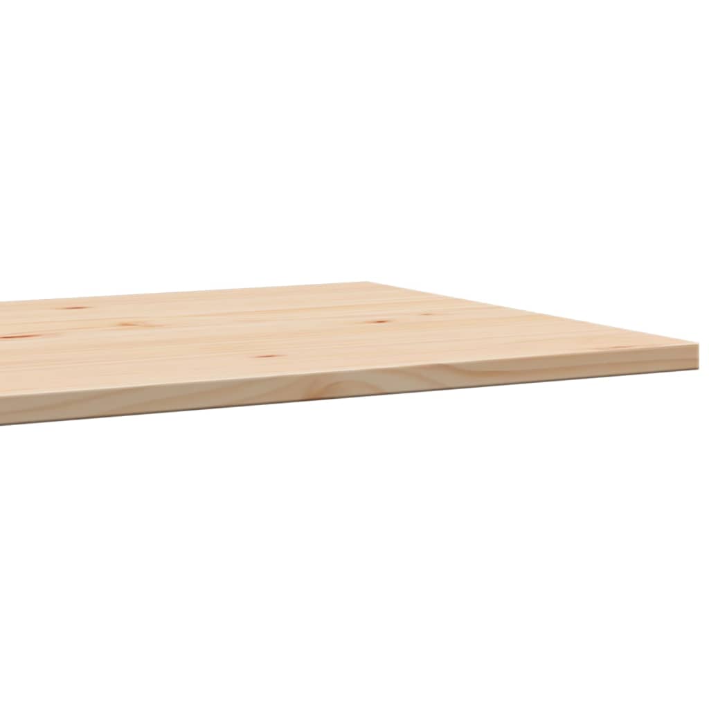 Bordplater 4 stk 90x45x1,7 cm rektangulær heltre furu