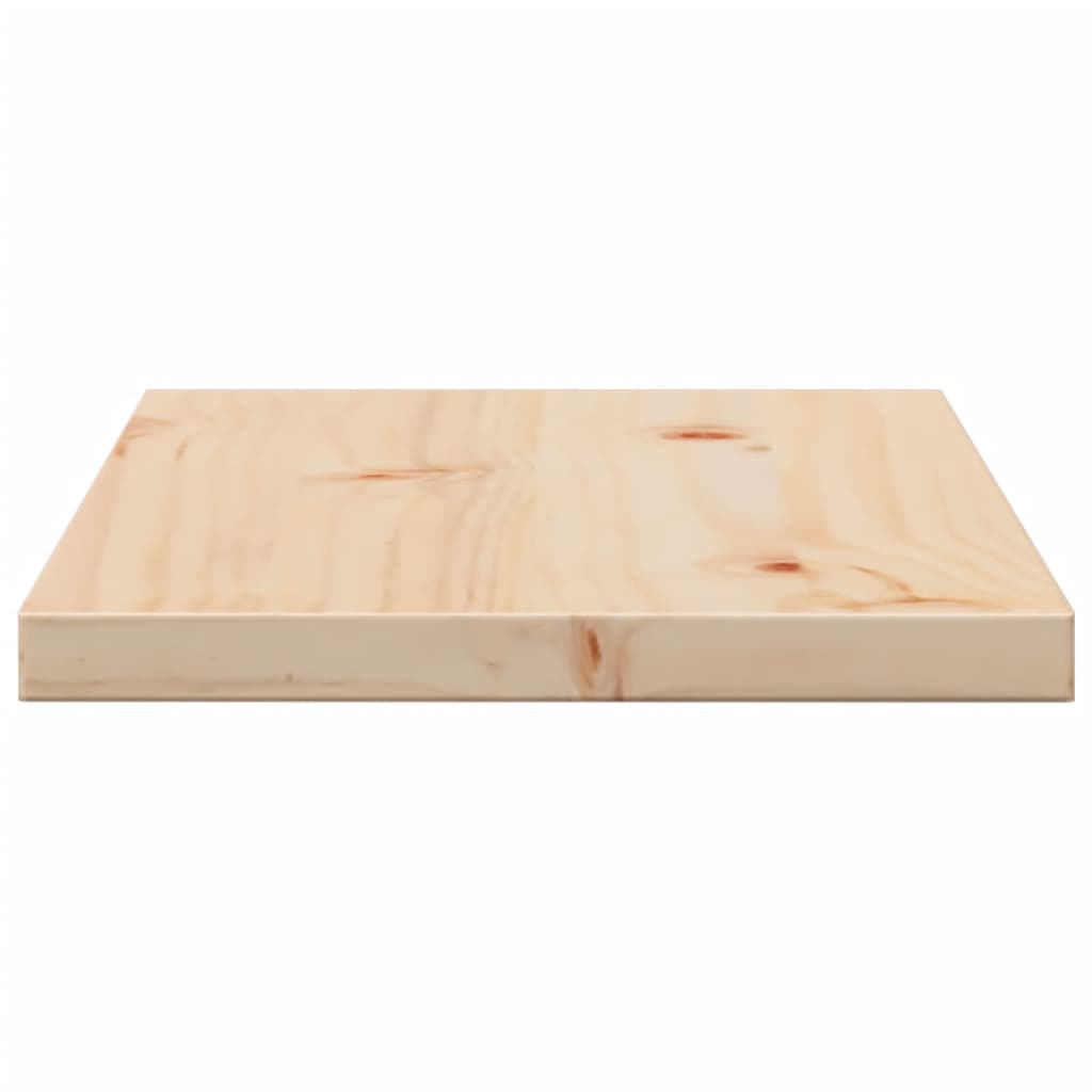 Bordplater 2 stk 60x30x2,5 cm rektangulær heltre furu