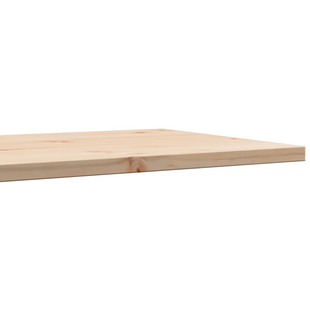 Bordplater 2 stk 70x35x2,5 cm rektangulær heltre furu