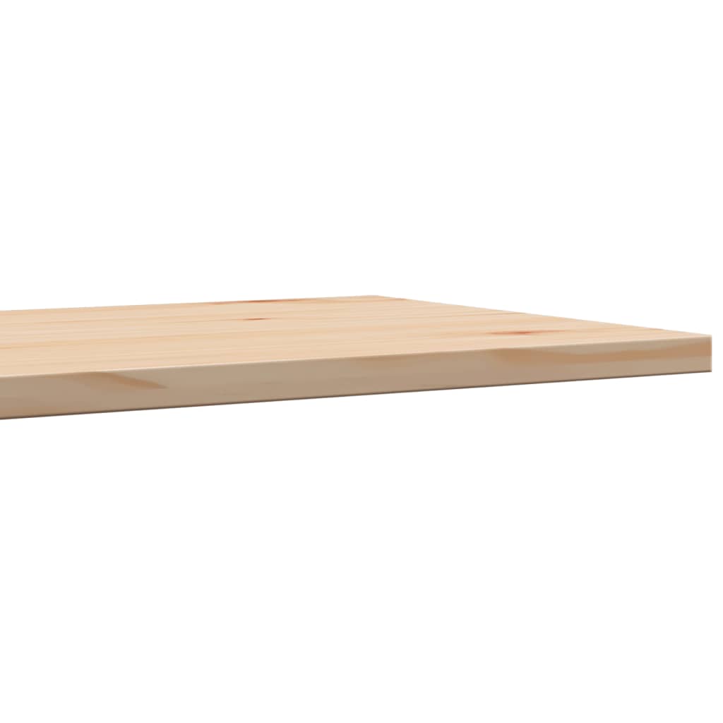 Bordplater 2 stk 90x45x2,5 cm rektangulær heltre furu