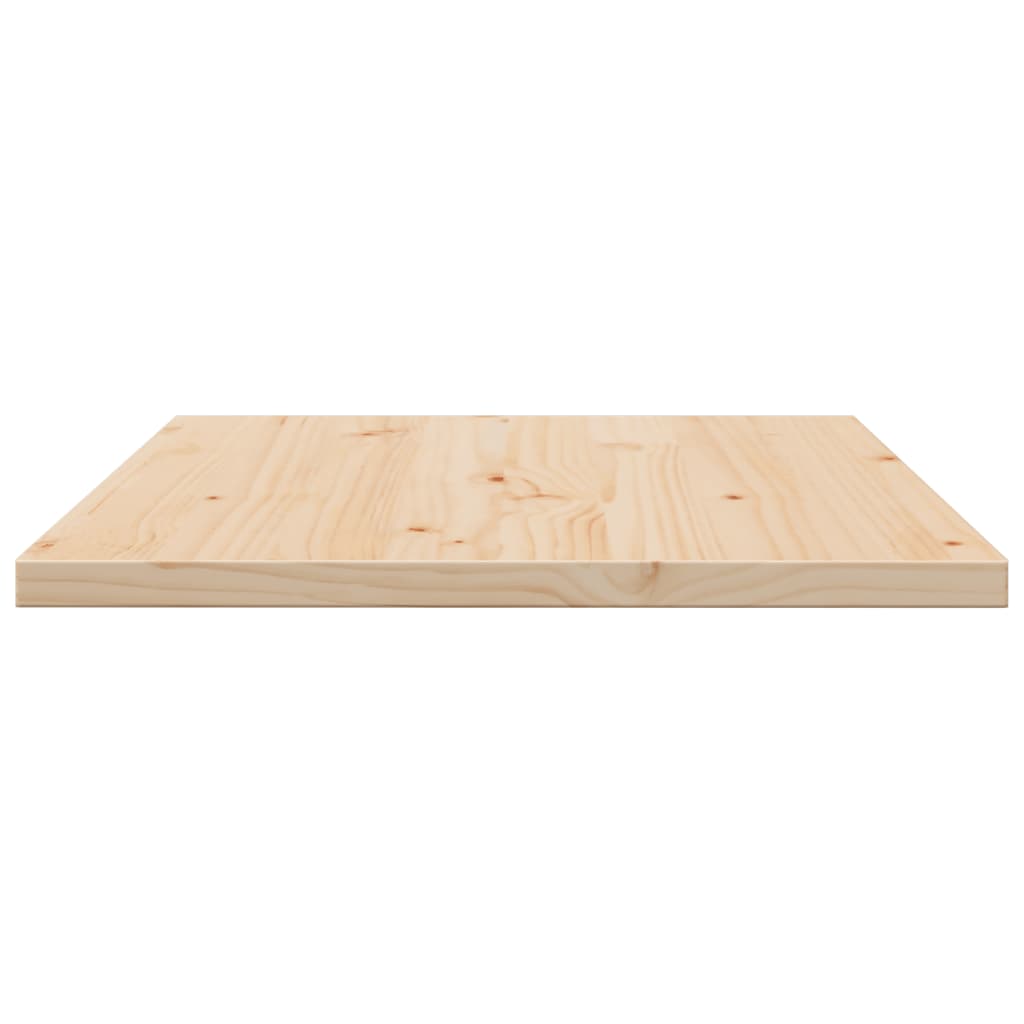 Bordplater 3 stk 80x53x2,5 cm rektangulær heltre furu