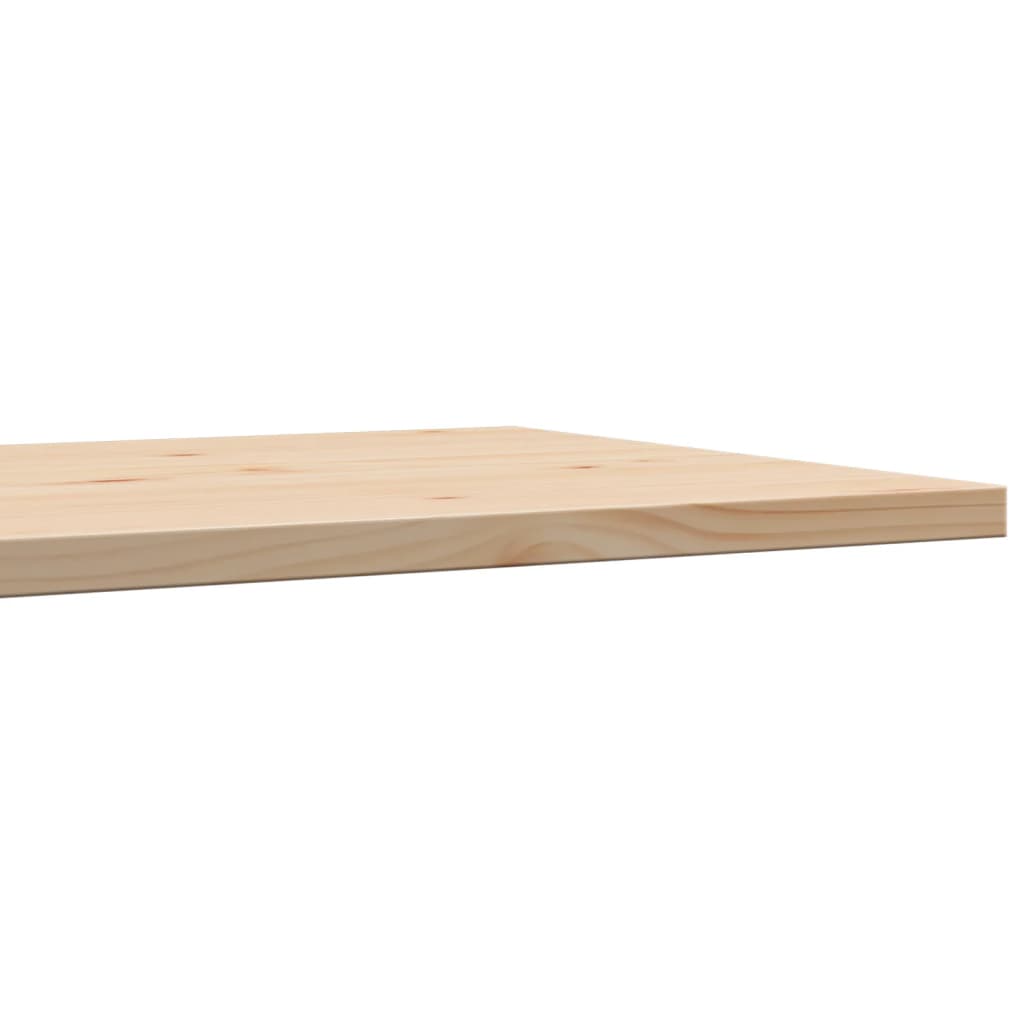 Bordplater 3 stk 80x53x2,5 cm rektangulær heltre furu