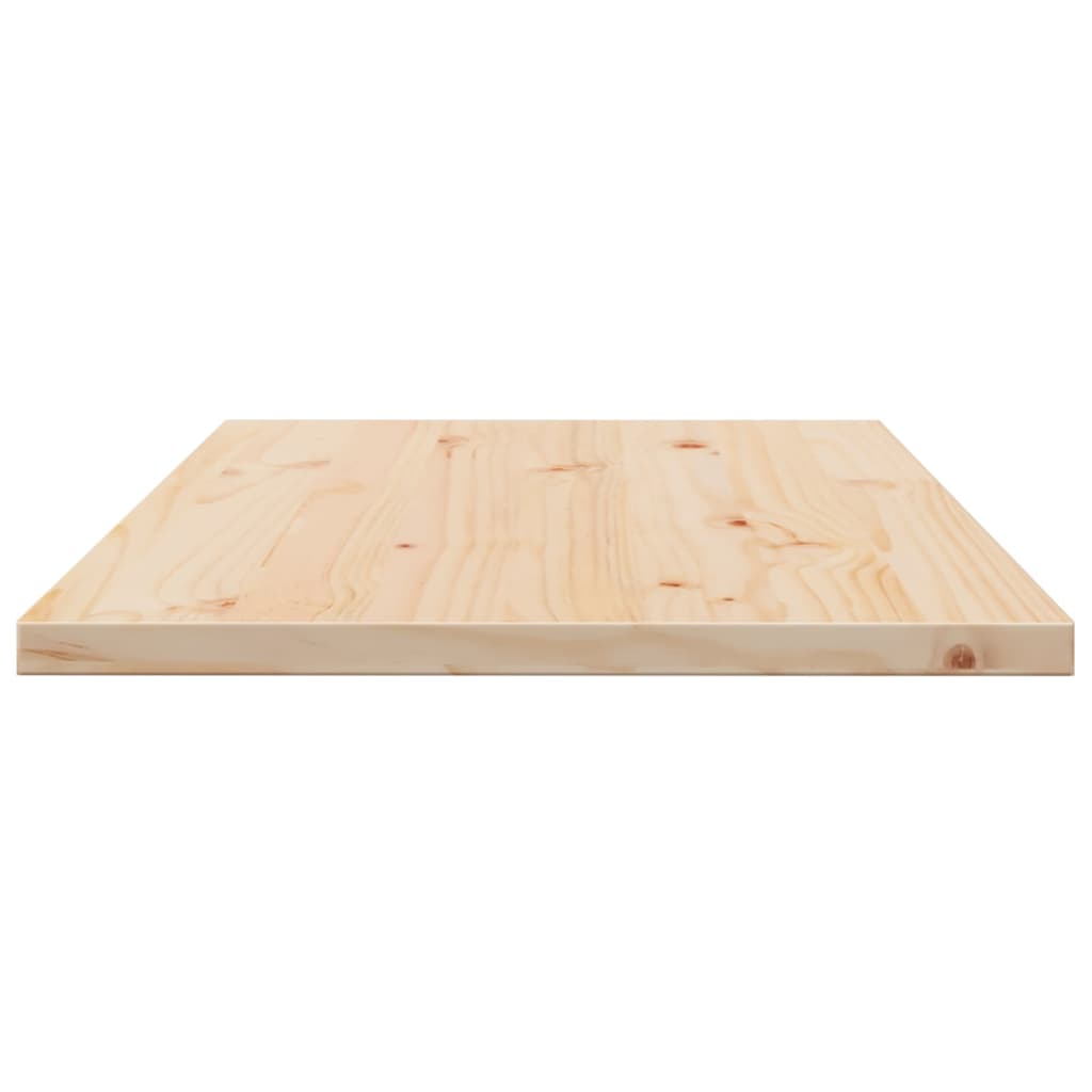 Bordplater 4 stk 100x50x2,5 cm rektangulær heltre furu