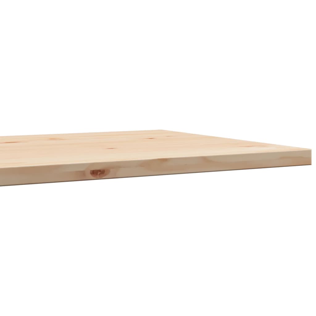 Bordplater 4 stk 100x50x2,5 cm rektangulær heltre furu
