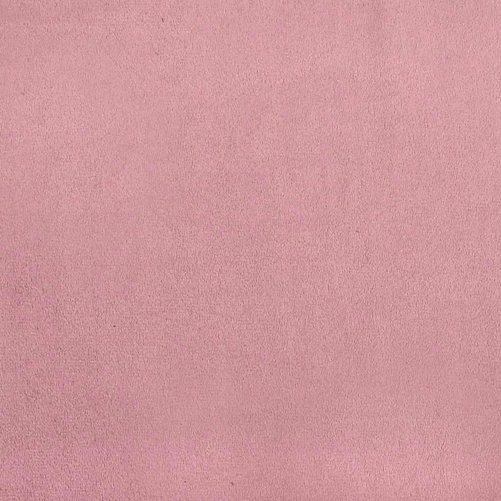 Sengeramme rosa 120x200 cm fløyel