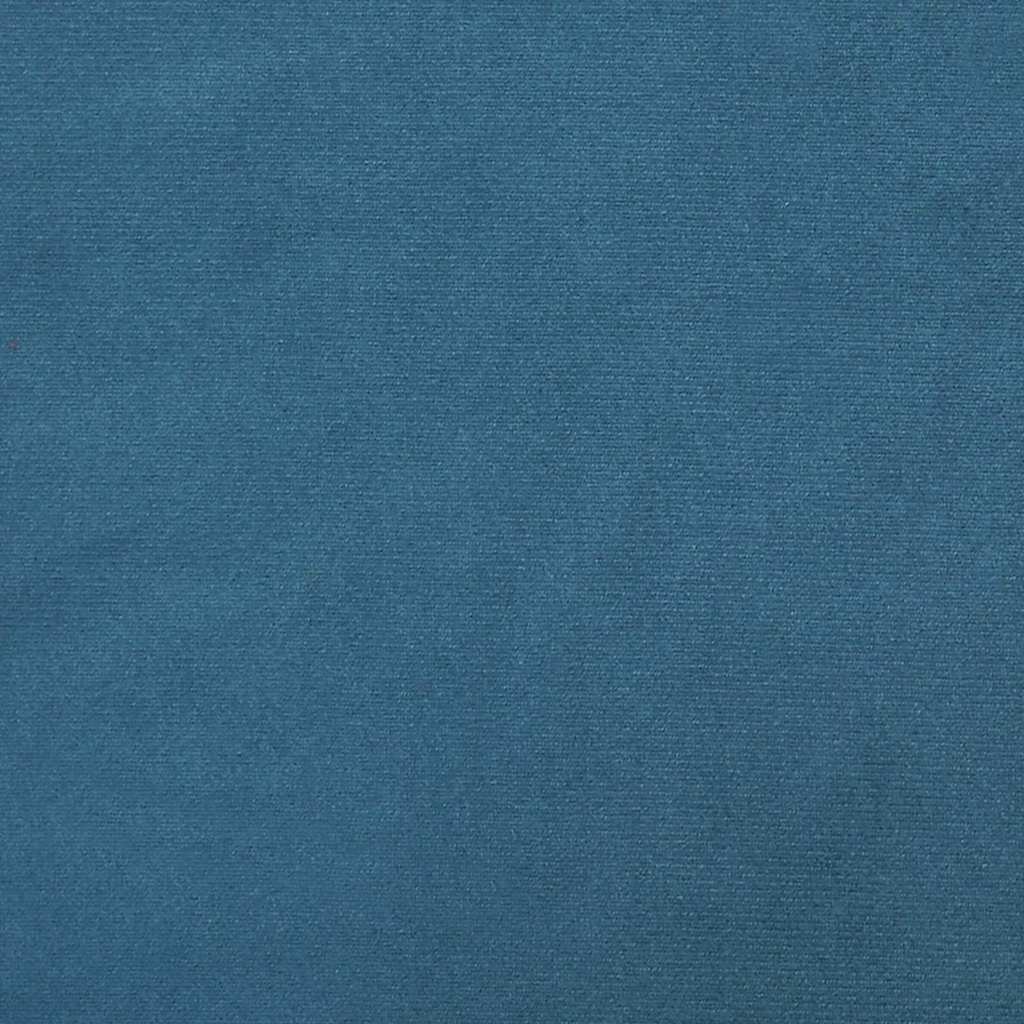 Sengeramme blå 140x200 cm fløyel