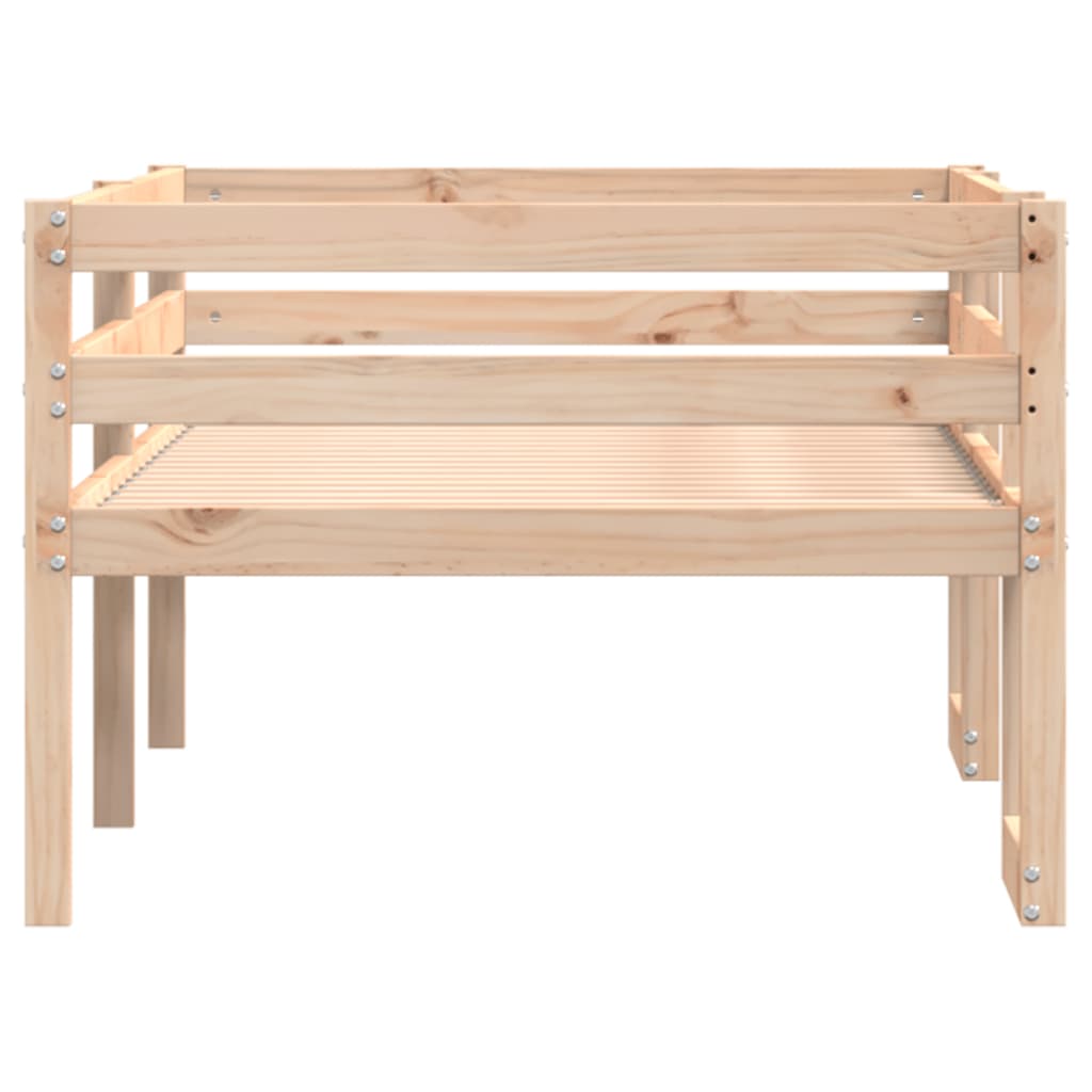 Sengeramme for barn 90x190 cm heltre furu
