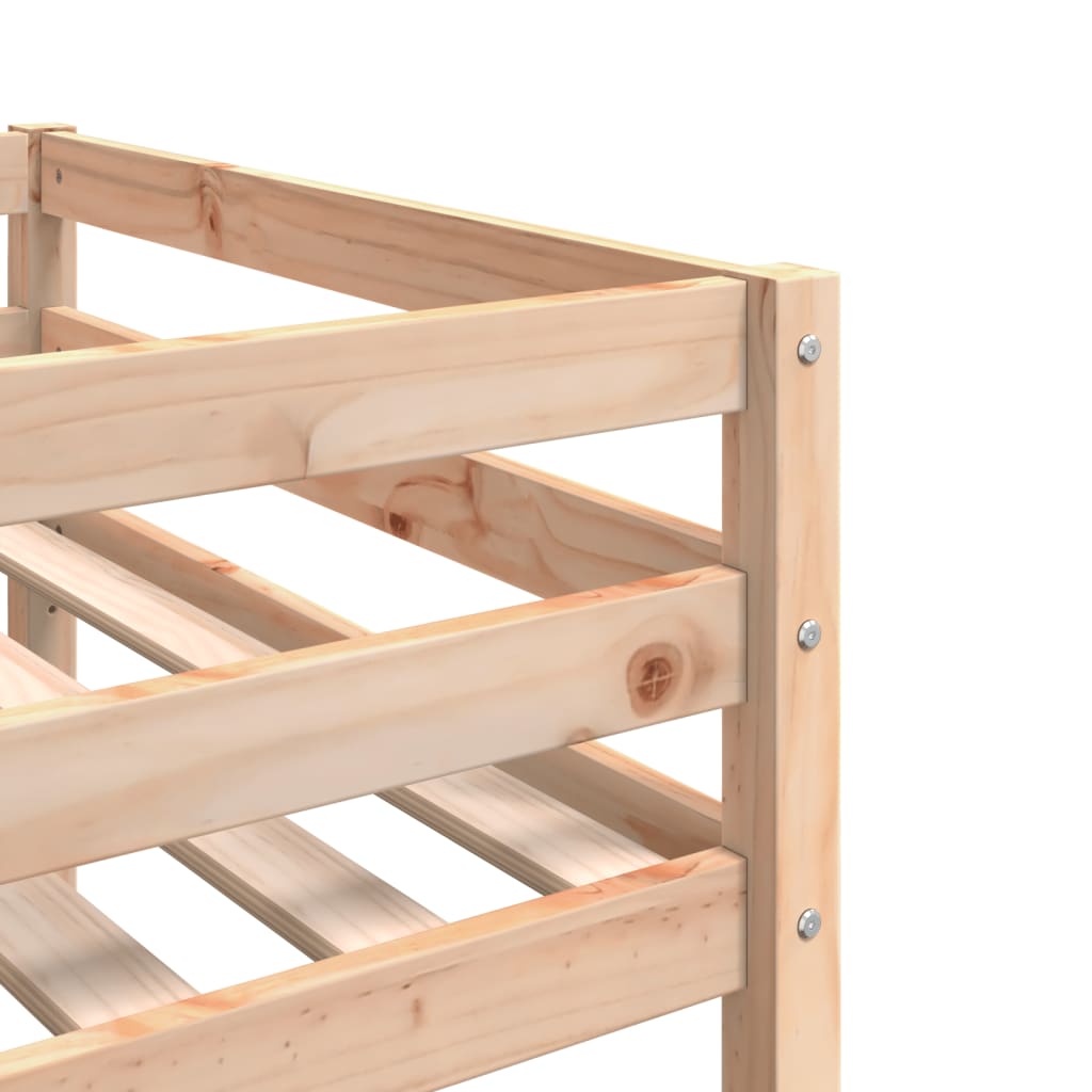 Sengeramme for barn 90x190 cm heltre furu