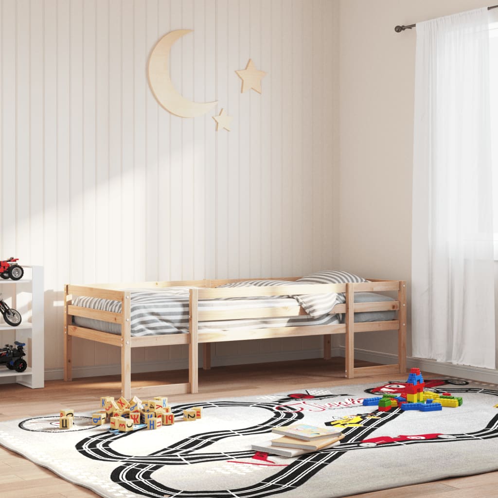 Sengeramme for barn 90x190 cm heltre furu