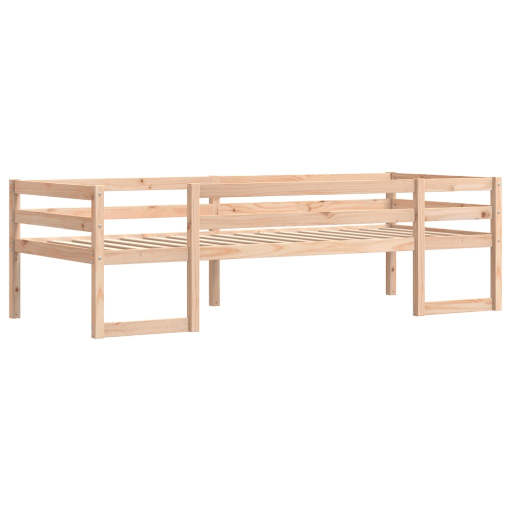 Sengeramme for barn 75x190 cm heltre furu