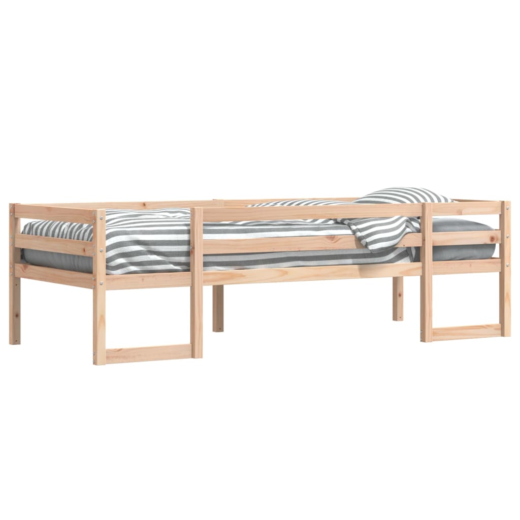 Sengeramme for barn 75x190 cm heltre furu