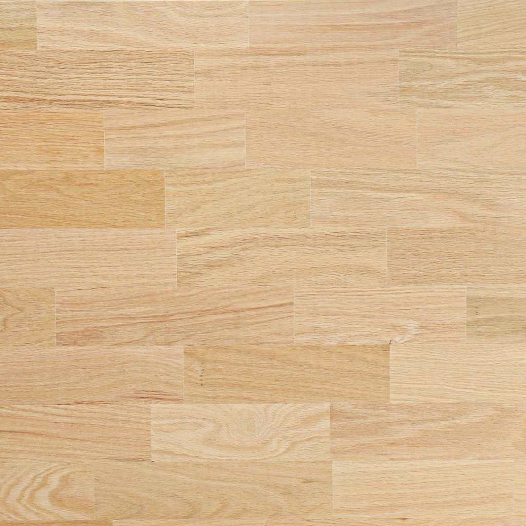 Bordplate rektangulær 80x60x2,5 cm ubehandlet heltre eik