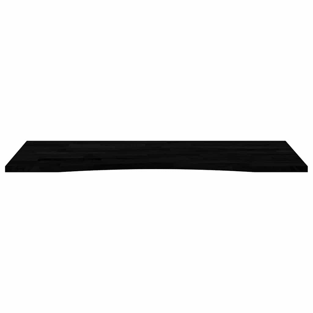 Bordplate mørkebrun 120x60x2,5 cm rektangulær heltre eik