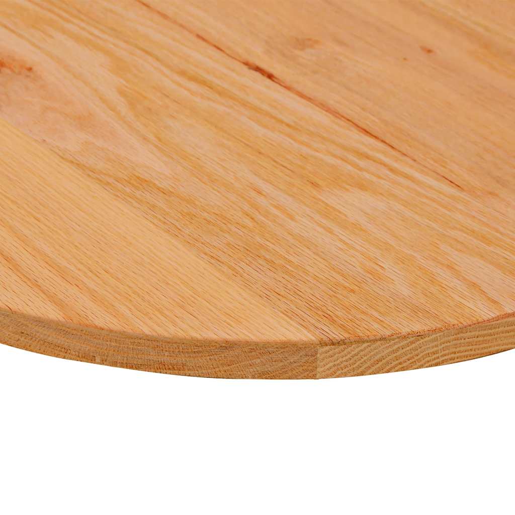 Bordplate lysebrun 120x60x2 cm oval heltre eik