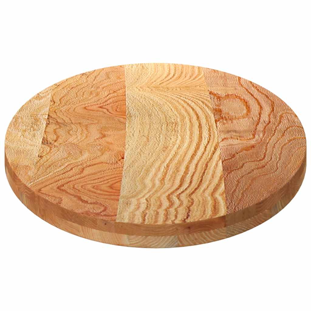 Bordplate lysebrun 120x60x4 cm oval heltre eik