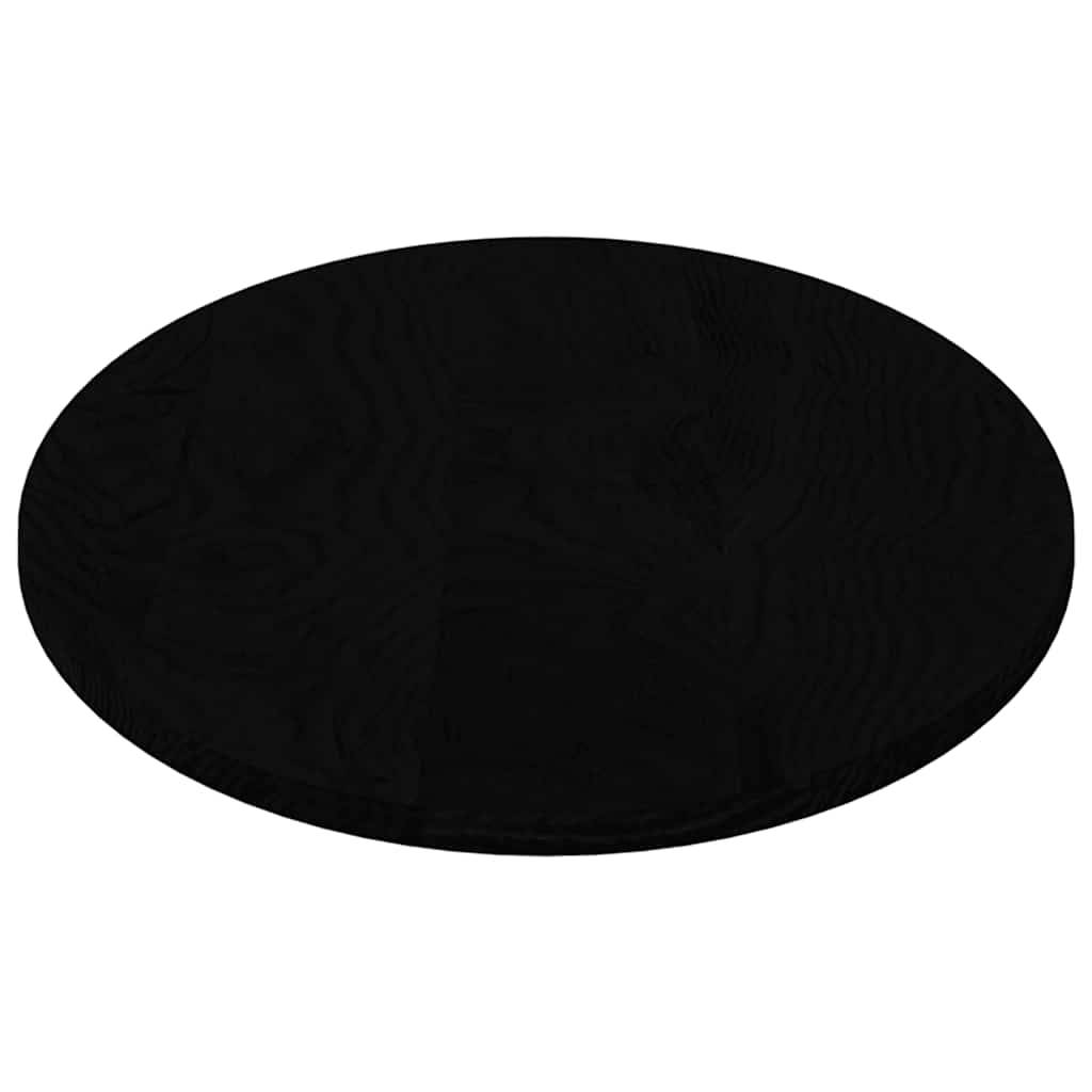 Bordplate mørkebrun 120x60x2 cm oval heltre eik