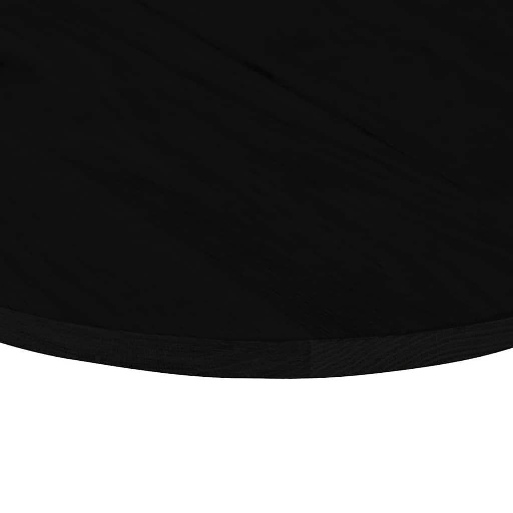 Bordplate mørkebrun 80x40x2 cm oval heltre eik