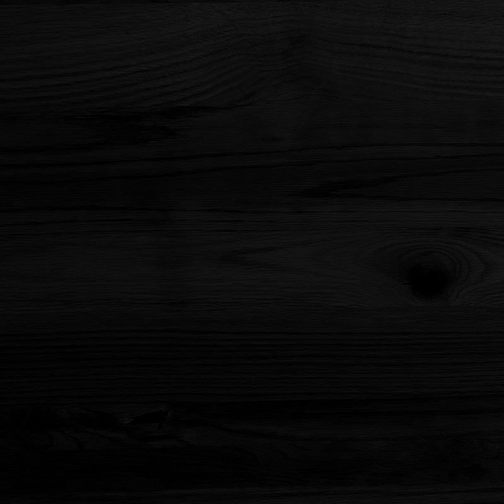 Bordplate mørkebrun 80x40x4 cm oval heltre eik