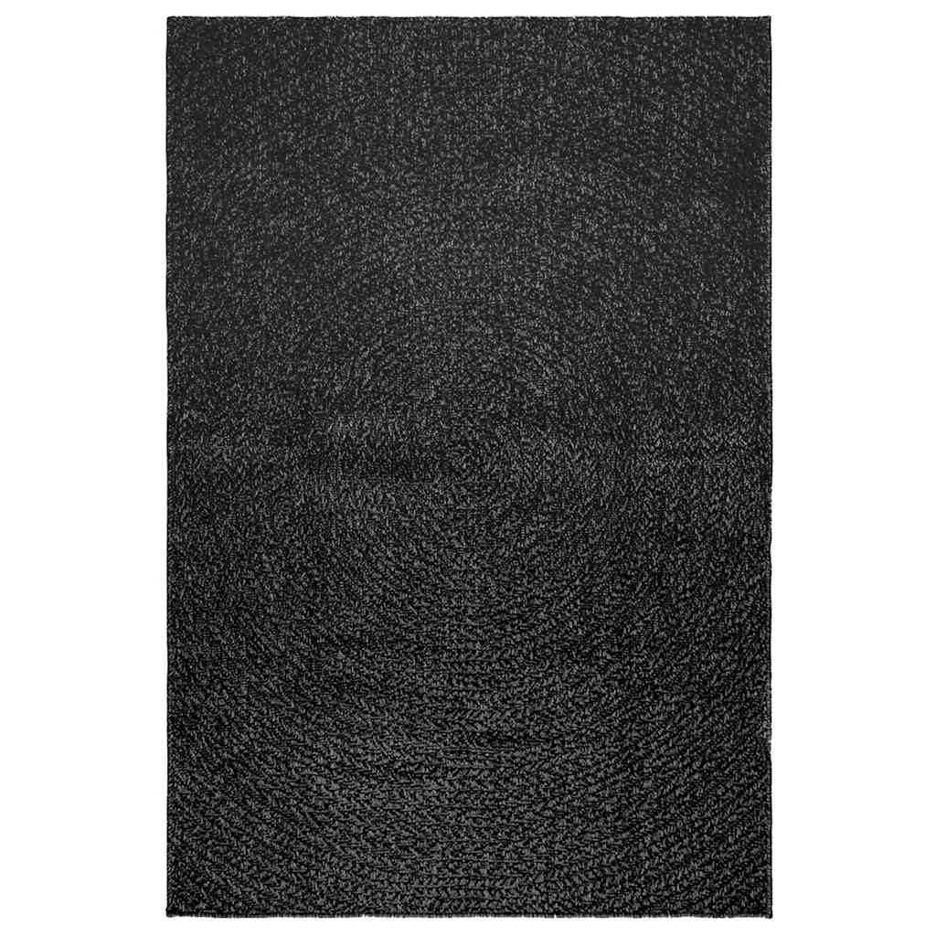 Teppe ZIZUR antrasitt 120x170cm juteutseende innendørs&utendørs