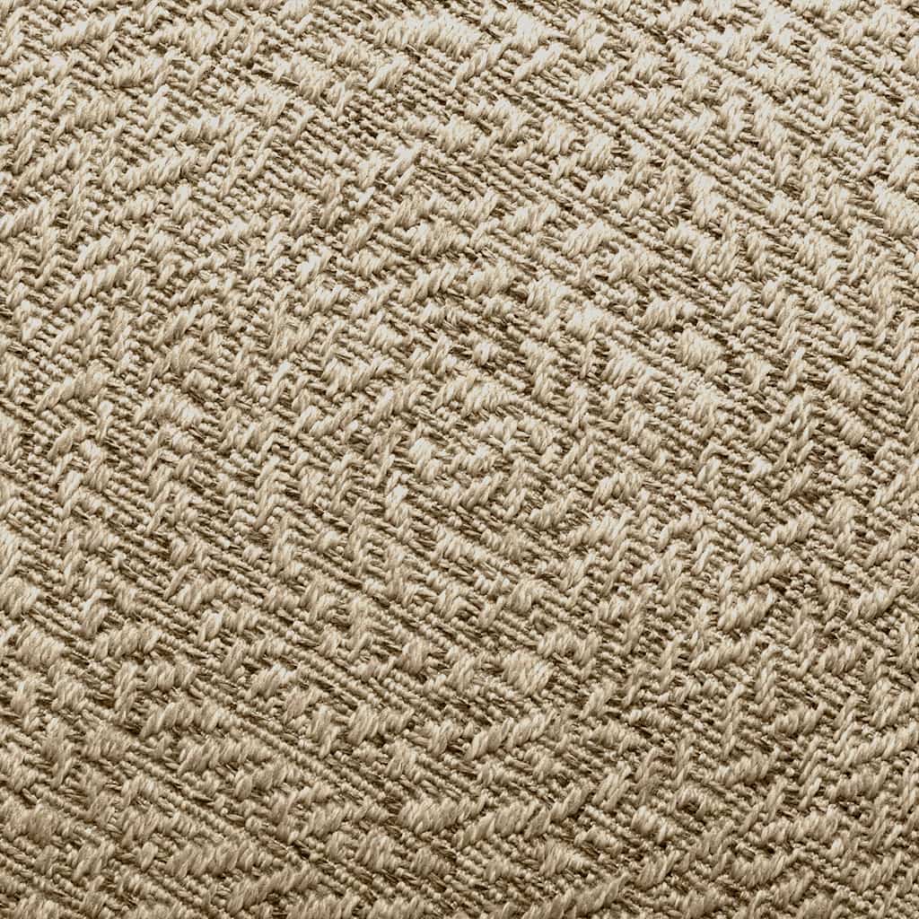 Teppe ZIZUR beige 60x110 cm jute-utseende innendørs og utendørs