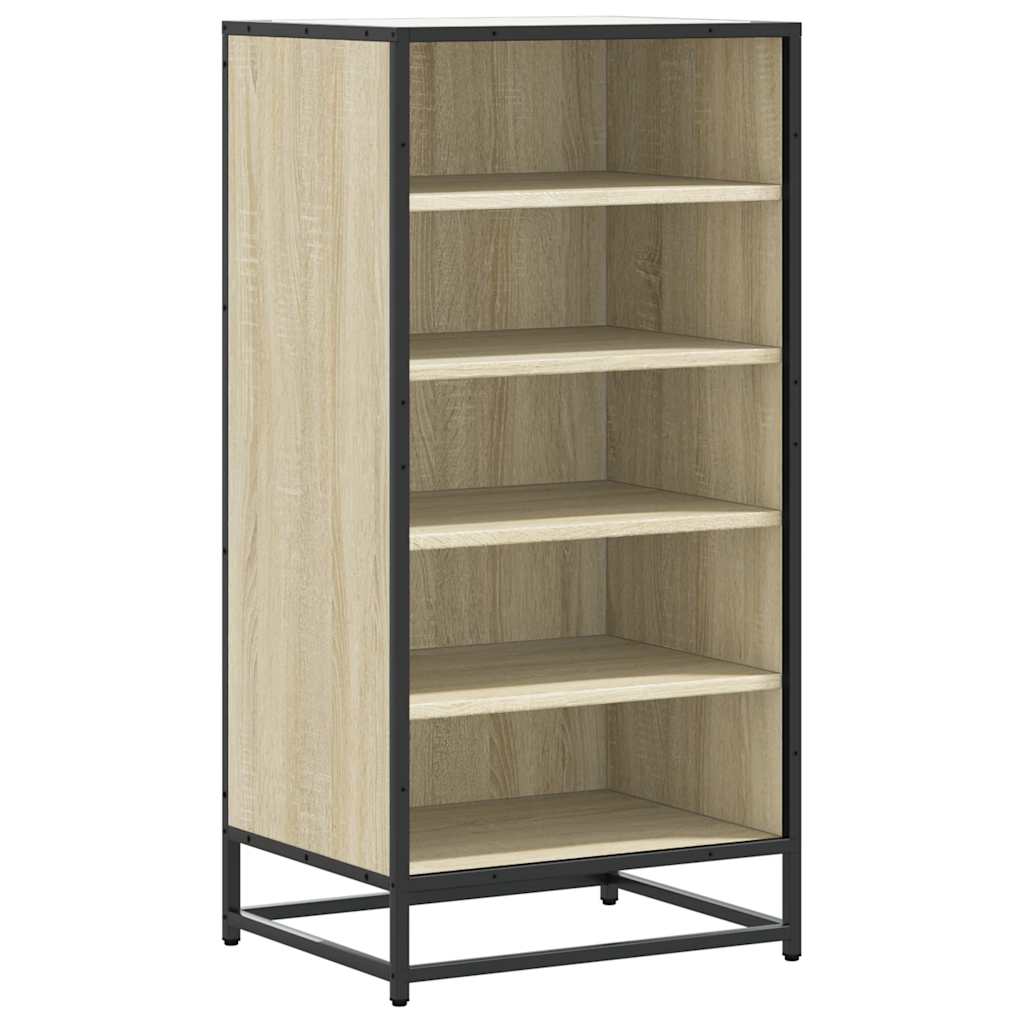 Skohylle sonoma eik 48x38x97,5 cm konstruert tre