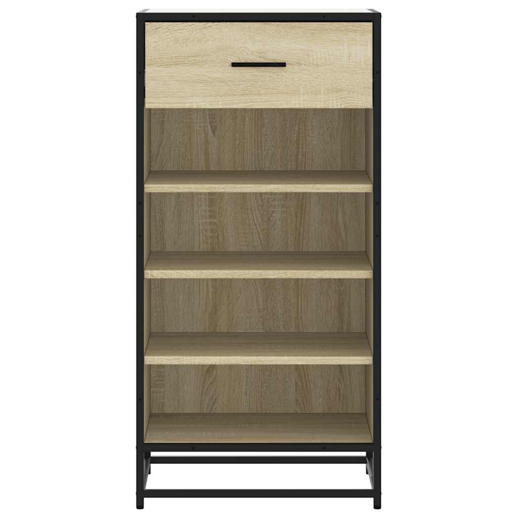 Skohylle sonoma eik 48x38x97,5 cm konstruert tre