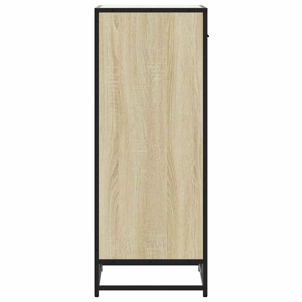 Skohylle sonoma eik 48x38x97,5 cm konstruert tre