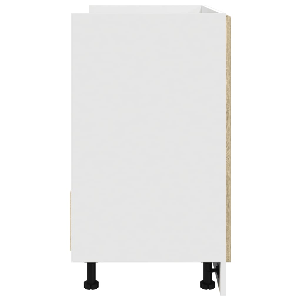 Bunnskap til vask "Lyon" sonoma eik 80x46x81,5 cm sponplate