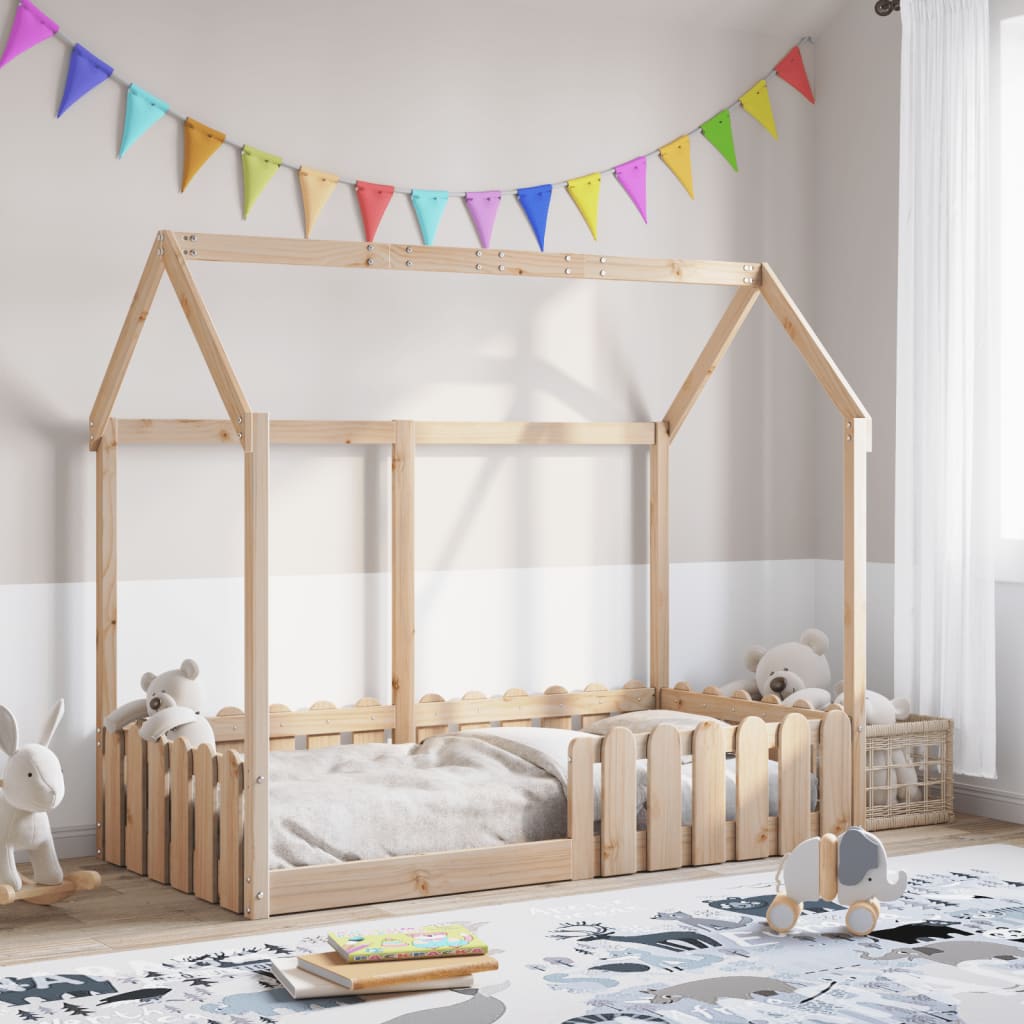 Barnesengeramme 80x160 cm heltre furu