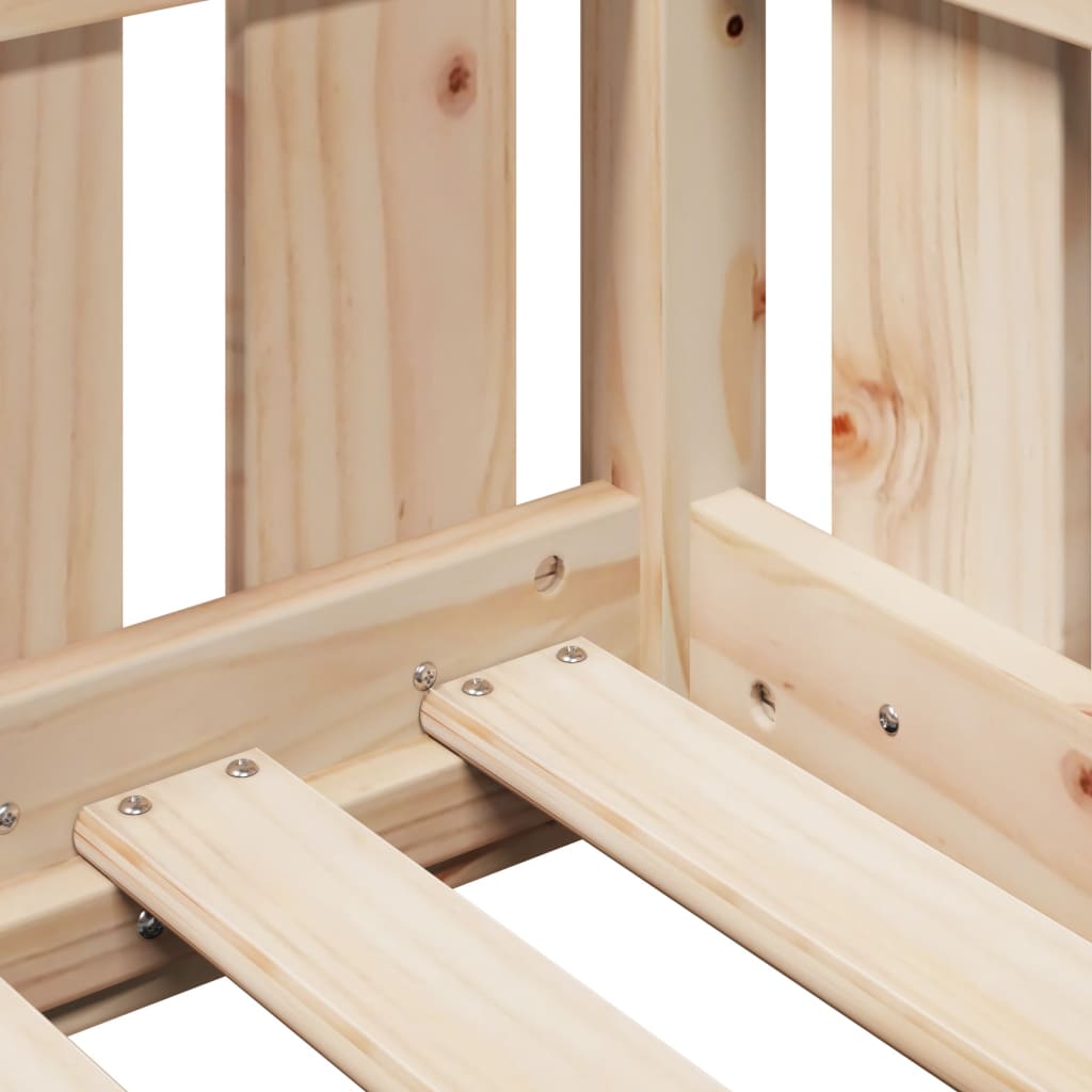 Barnesengeramme 70x140 cm heltre furu