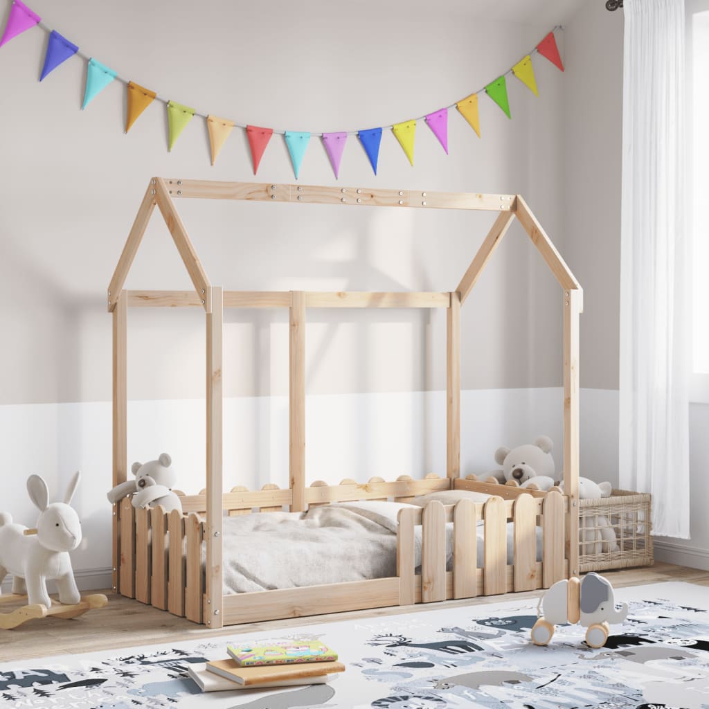 Barnesengeramme 70x140 cm heltre furu