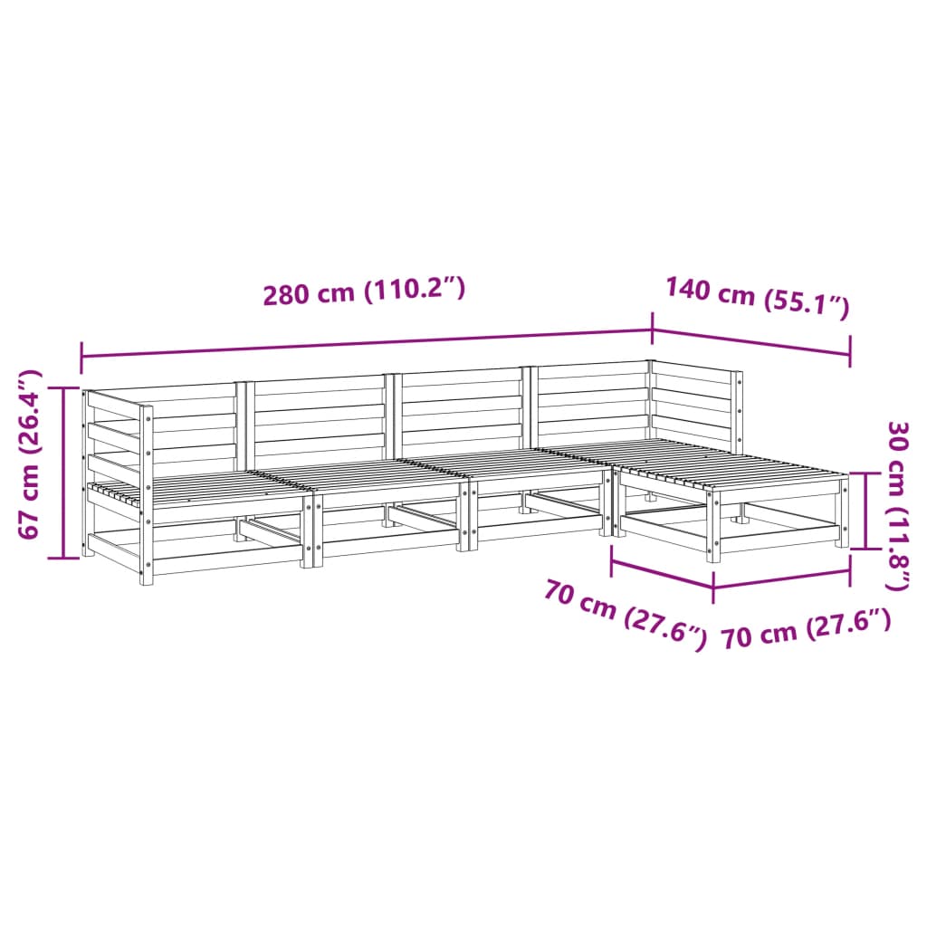 Hagesofagruppe 5 deler hvit heltre furu