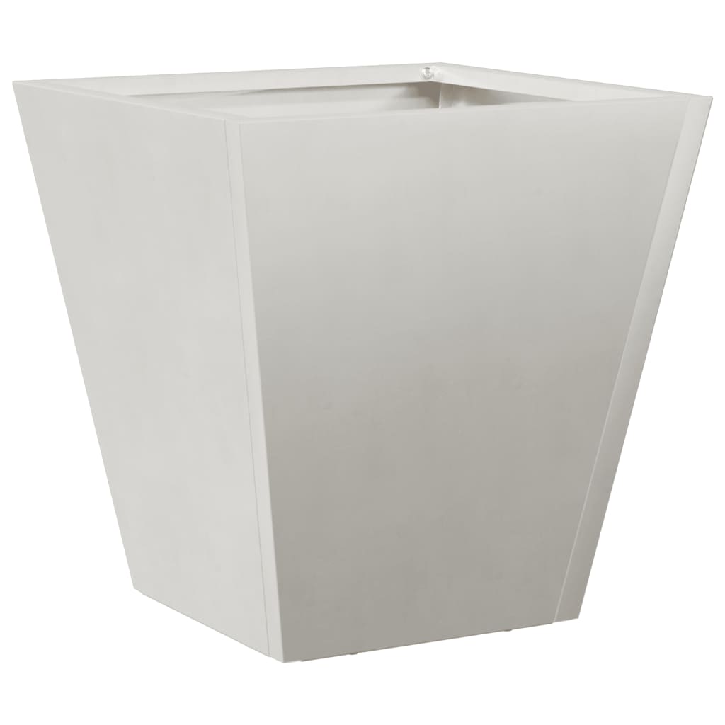 Plantekasser 2 stk 30x30x30 cm rustfritt stål